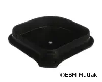 Hamilton Beach Ticari 990213400 Kapak, Siyah, Yalnızca 120V Üniteler