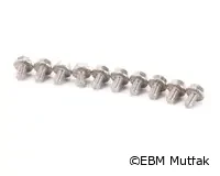 Rational 1005.2000 Kilitli Diş Vidası, M5 x 8