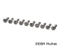 Rational 1006.0760 Vida, Altıgen Başlı, M6 x 16, 10'lu Paket