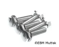 Rational 1008.0769P Vida, Altıgen Başlı Pul, M8 x 30MM, 5'li Paket
