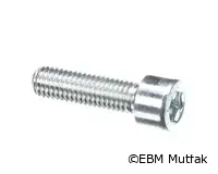 Rational 10.00.107P Kapaklı Vida, Altıgen Soket Sürücü, M10 x 30MM, 5'li Paket