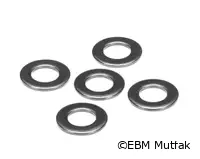 Rational 1308.0160P Düz Yıkama Makinesi, M8, 5'li Paket