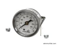 MEIKO Basınç Ölçer GAUGE, PRESSURE 0-60 PSI 2 DIA 9207693