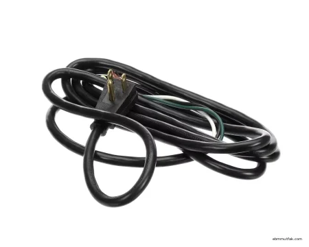Hoshizaki 4A2860-01 Güç Kaynağı Kablosu, 3 Pinli, Siyah