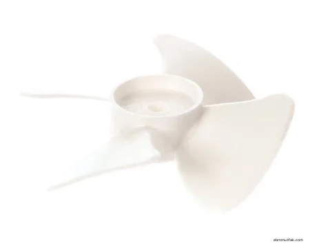 Scotsman 12-0675-25 Pervane Kanadı, 4 Kanatlı, Beyaz Plastik