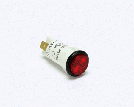 Hatco 02.19.154.00 Sinyal Lambası, Kırmızı, 125V