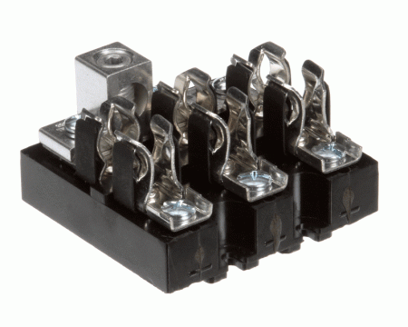 Hatco 02.41.010.00 Sigorta Bloğu/Tutucu, Bağlantı Uçlu, 3 Kutuplu, 60 Amper, 300V