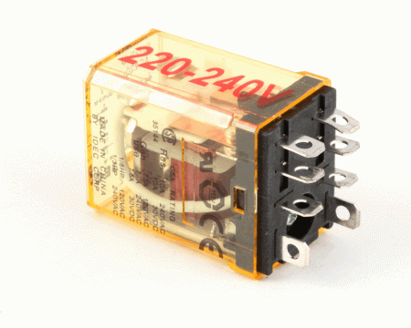 Ice O Matic 9101084-02 Röle, 2 Kutuplu, 240V, Su TahliyesiV