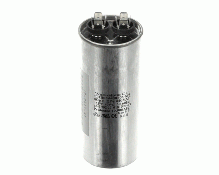 Ice O Matic 9181009-13 Kondansatör, Kompresör Çalıştırma, 40MFD, 440 Volt, 50/60Hz