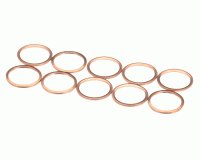 Rational 1315.0104P Pul, Bakır, 16 mm x 20 mm x 1,5 mm, 10'lu Paket